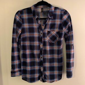 Comfy Alter Ego Navy Blue Flannel